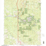 United States Geological Survey Newhouse Ridge, CA (1995, 24000-Scale) digital map
