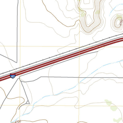 United States Geological Survey Newkirk, NM (2020, 24000-Scale) digital map