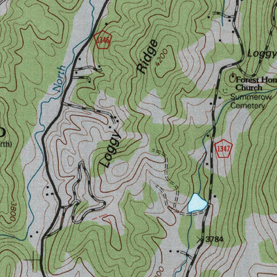 United States Geological Survey Newland, NC (1994, 24000-Scale) digital map