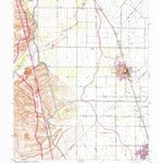 United States Geological Survey Newman, CA (1952, 24000-Scale) digital map