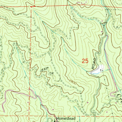 United States Geological Survey Newman Lake, WA-ID (1973, 24000-Scale) digital map