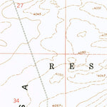 United States Geological Survey Newman NE, NM (1955, 24000-Scale) digital map