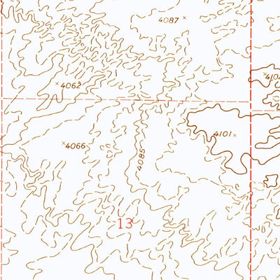 United States Geological Survey Newman NE, NM (1955, 24000-Scale) digital map