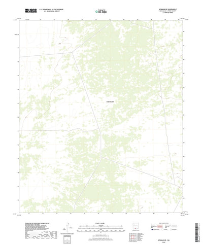 United States Geological Survey Newman NE, NM (2020, 24000-Scale) digital map