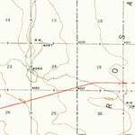 United States Geological Survey Newman, NM-TX (1940, 62500-Scale) digital map