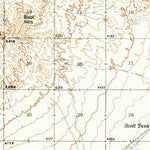 United States Geological Survey Newman, NM-TX (1940, 62500-Scale) digital map