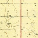 United States Geological Survey Newman, NM-TX (1943, 62500-Scale) digital map
