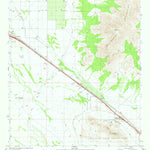 United States Geological Survey Newman Peak, AZ (1981, 24000-Scale) digital map
