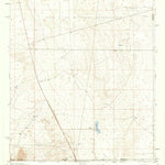 United States Geological Survey Newman SW, NM-TX (1955, 24000-Scale) digital map