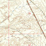 United States Geological Survey Newman SW, NM-TX (1955, 24000-Scale) digital map
