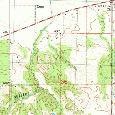 United States Geological Survey Newmansville, IL (1981, 24000-Scale) digital map