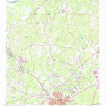 United States Geological Survey Newnan North, GA (1965, 24000-Scale) digital map