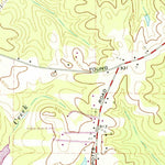 United States Geological Survey Newnan South, GA (1965, 24000-Scale) digital map