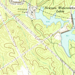 United States Geological Survey Newnan South, GA (1965, 24000-Scale) digital map