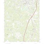 United States Geological Survey Newnan South, GA (2020, 24000-Scale) digital map