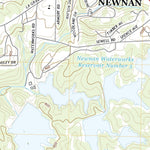 United States Geological Survey Newnan South, GA (2020, 24000-Scale) digital map