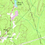 United States Geological Survey Newnan SW, GA (1965, 24000-Scale) digital map