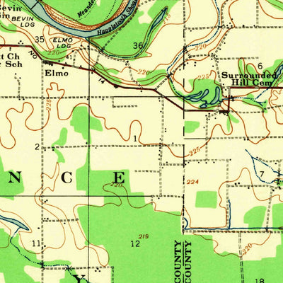 United States Geological Survey Newport, AR (1935, 62500-Scale) digital map