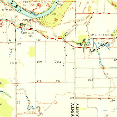 United States Geological Survey Newport, AR (1966, 62500-Scale) digital map