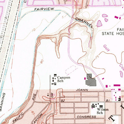 United States Geological Survey Newport Beach, CA (1965, 24000-Scale) digital map