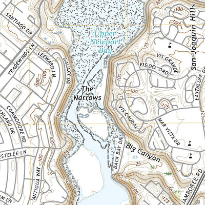 United States Geological Survey Newport Beach, CA (2022, 24000-Scale) digital map