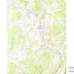 United States Geological Survey Newport Center, VT (1986, 24000-Scale) digital map