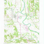 United States Geological Survey Newport, IN (1964, 24000-Scale) digital map