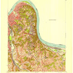 United States Geological Survey Newport, KY-OH (1952, 24000-Scale) digital map