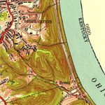 United States Geological Survey Newport, KY-OH (1952, 24000-Scale) digital map