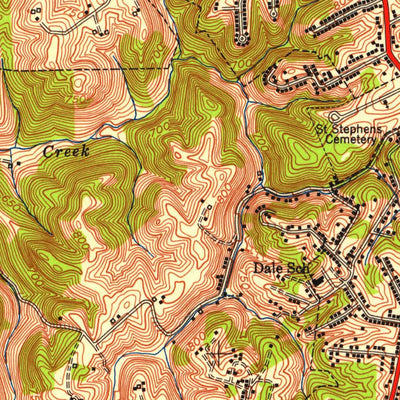 United States Geological Survey Newport, KY-OH (1952, 24000-Scale) digital map