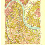 United States Geological Survey Newport, KY-OH (1955, 24000-Scale) digital map
