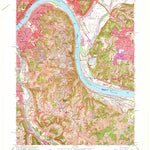 United States Geological Survey Newport, KY-OH (1961, 24000-Scale) digital map