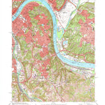 United States Geological Survey Newport, KY-OH (1983, 24000-Scale) digital map