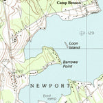 United States Geological Survey Newport, ME (1982, 24000-Scale) digital map