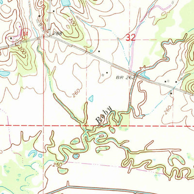 United States Geological Survey Newport, MS (1964, 24000-Scale) digital map