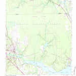 United States Geological Survey Newport, NC (1949, 24000-Scale) digital map