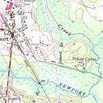 United States Geological Survey Newport, NC (1949, 24000-Scale) digital map