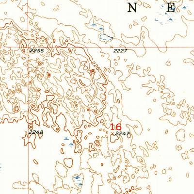 United States Geological Survey Newport, NE (1954, 24000-Scale) digital map