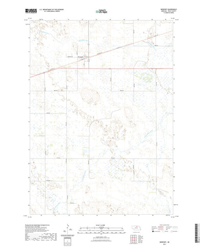 United States Geological Survey Newport, NE (2021, 24000-Scale) digital map