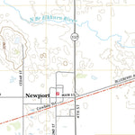 United States Geological Survey Newport, NE (2021, 24000-Scale) digital map