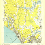 United States Geological Survey Newport News North, VA (1944, 24000-Scale) digital map
