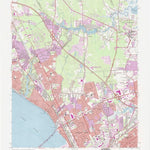 United States Geological Survey Newport News North, VA (1965, 24000-Scale) digital map