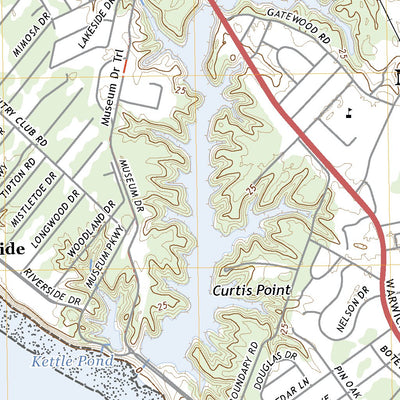 United States Geological Survey Newport News North, VA (2022, 24000-Scale) digital map