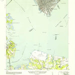 United States Geological Survey Newport News South, VA (1952, 24000-Scale) digital map