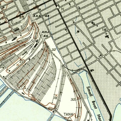 United States Geological Survey Newport News South, VA (1952, 24000-Scale) digital map