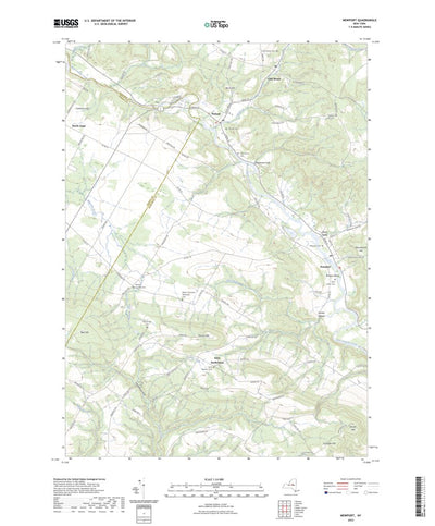 United States Geological Survey Newport, NY (2023, 24000-Scale) digital map