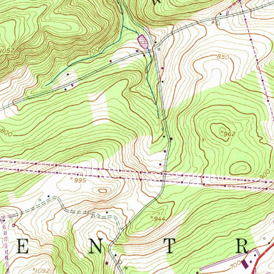 United States Geological Survey Newport, PA (1952, 24000-Scale) digital map