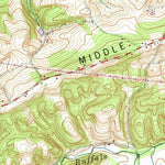 United States Geological Survey Newport, PA (1952, 24000-Scale) digital map