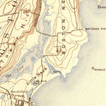 United States Geological Survey Newport, RI (1889, 62500-Scale) digital map