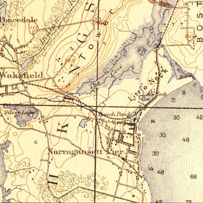United States Geological Survey Newport, RI (1920, 62500-Scale) digital map